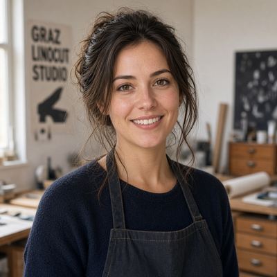 Portrait of Printmaking team member 2